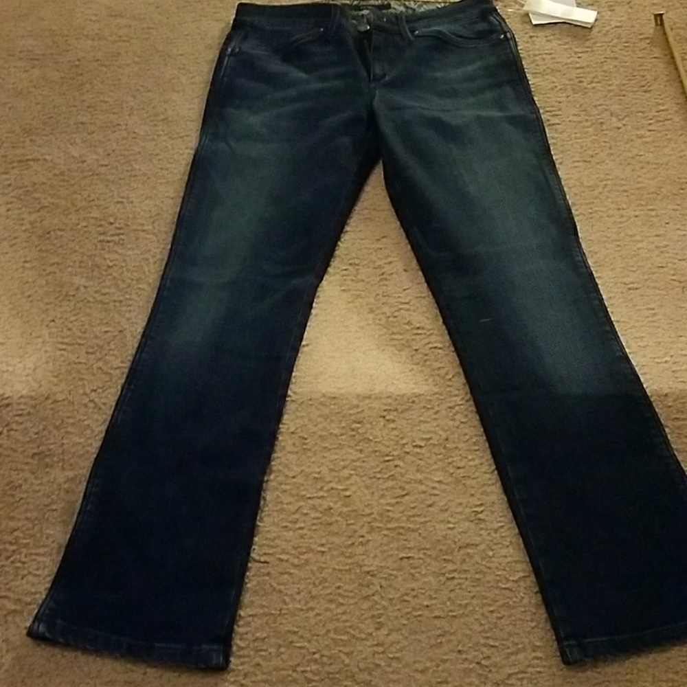 Joe's Jeans Women's Dark Blue Cigarette Ankle